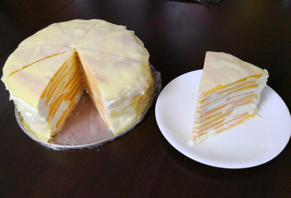 妞的厨娘做的榴莲千层蛋糕