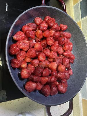 草莓酱自制（冻草莓版）孩子特别爱吃，零添加的做法 步骤3