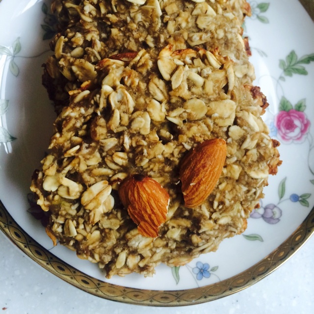 无糖无油低脂香蕉燕麦饼干