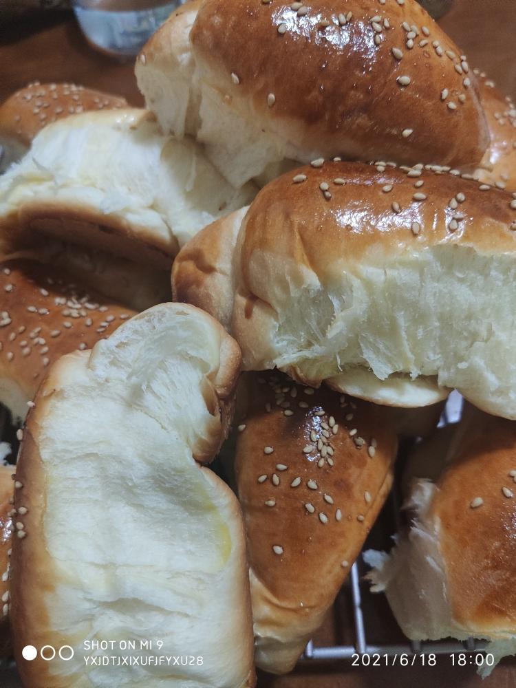 纯奶手撕吐司的做法 步骤1