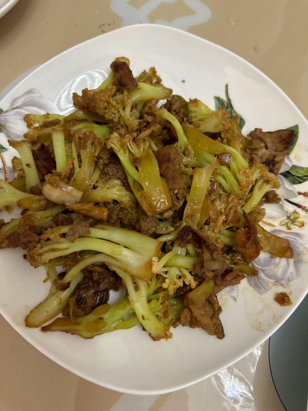 干锅有机花菜