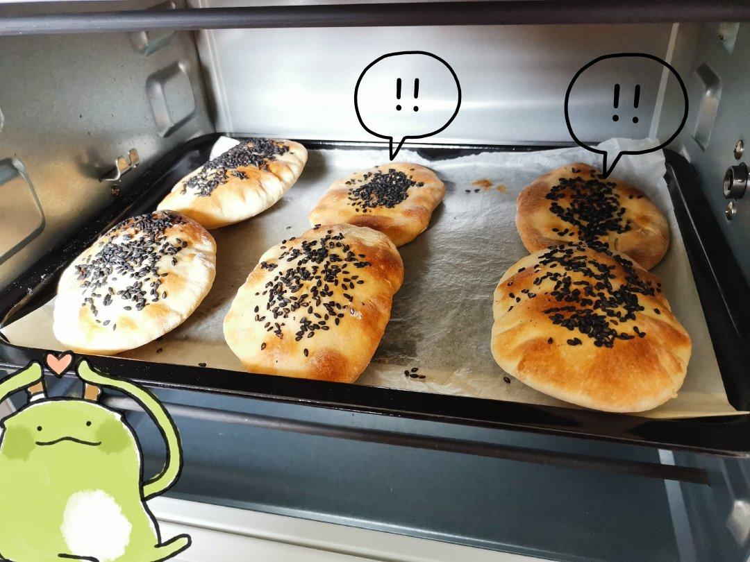 不用发面，简单易做，酥脆可口的空心糖烧饼