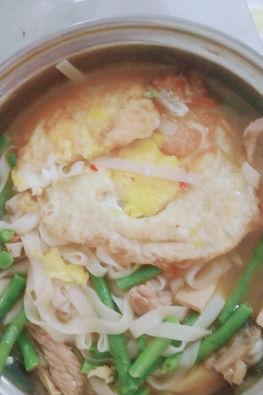 番茄丸子方便面