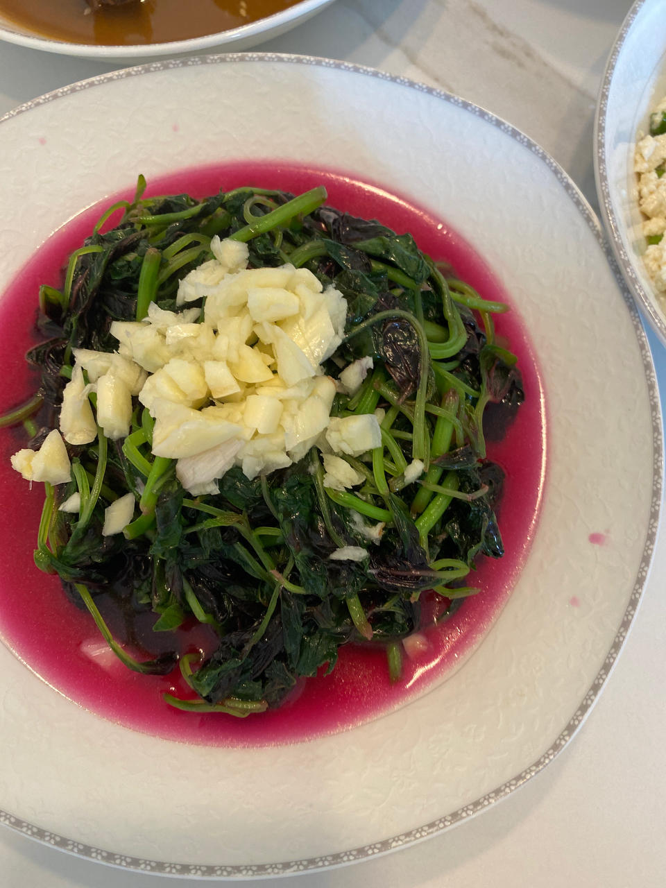 清炒红苋菜（简单菜也有窍门，一看就明白）