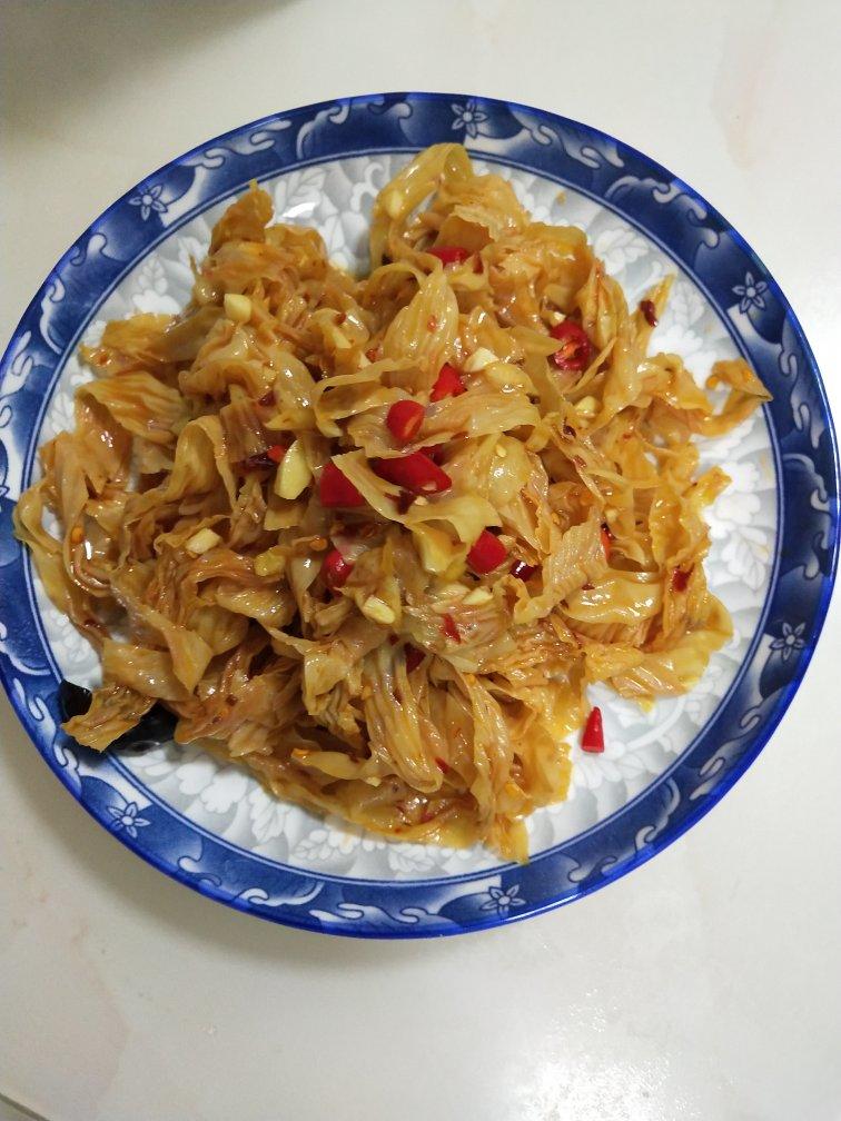 凉拌油豆皮