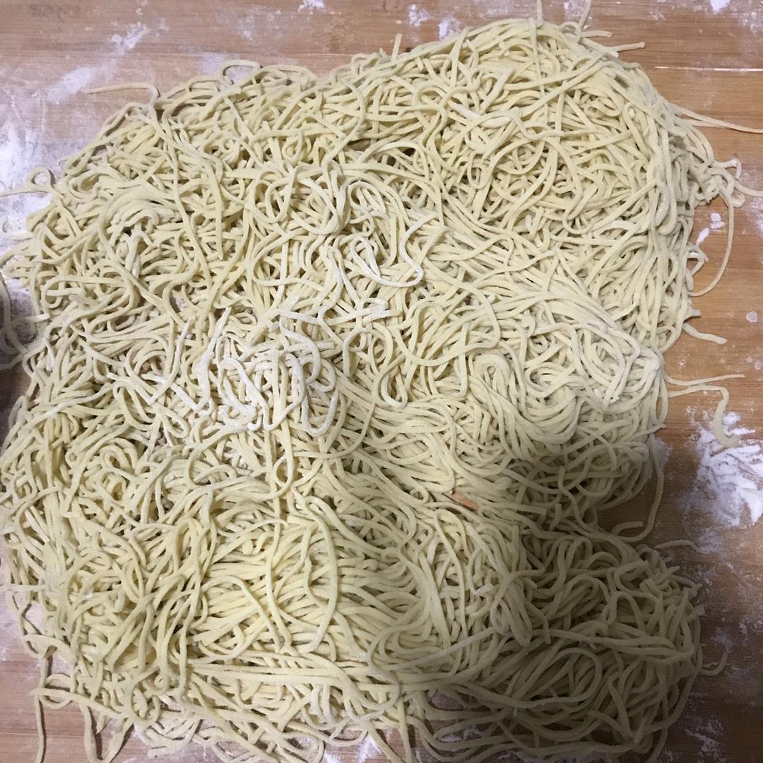 自制碱水面，碱面，热干面，云吞皮，馄饨皮