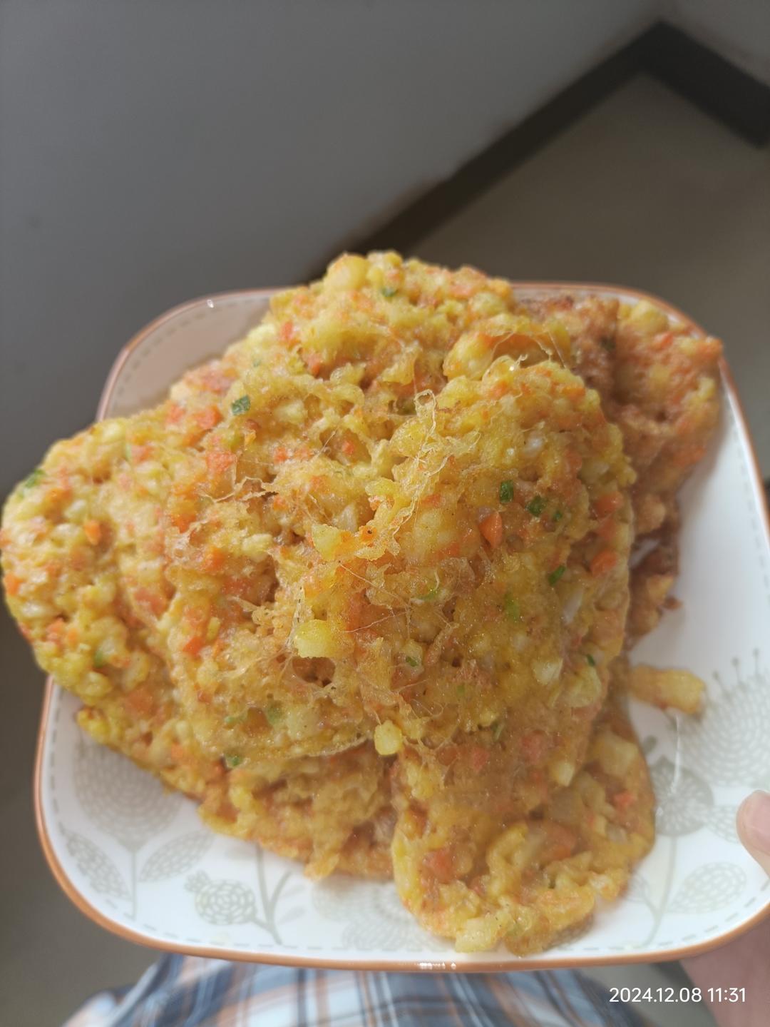养生山药萝卜饼