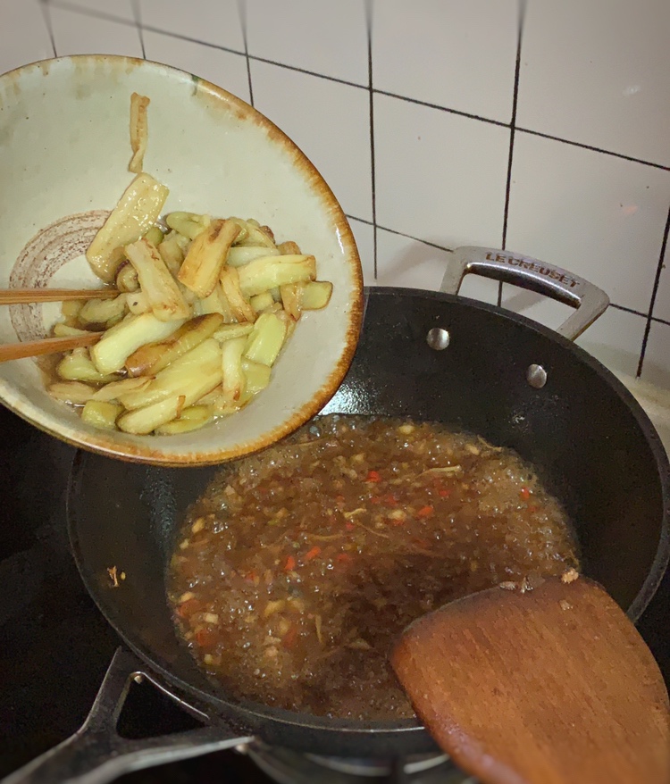 咸鱼烧茄子🍆第一口就惊艳到你的神菜‼️的做法 步骤6