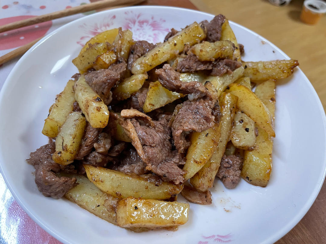 嫩滑多汁‼️一口就上瘾的㊙️牛排土豆煎锅