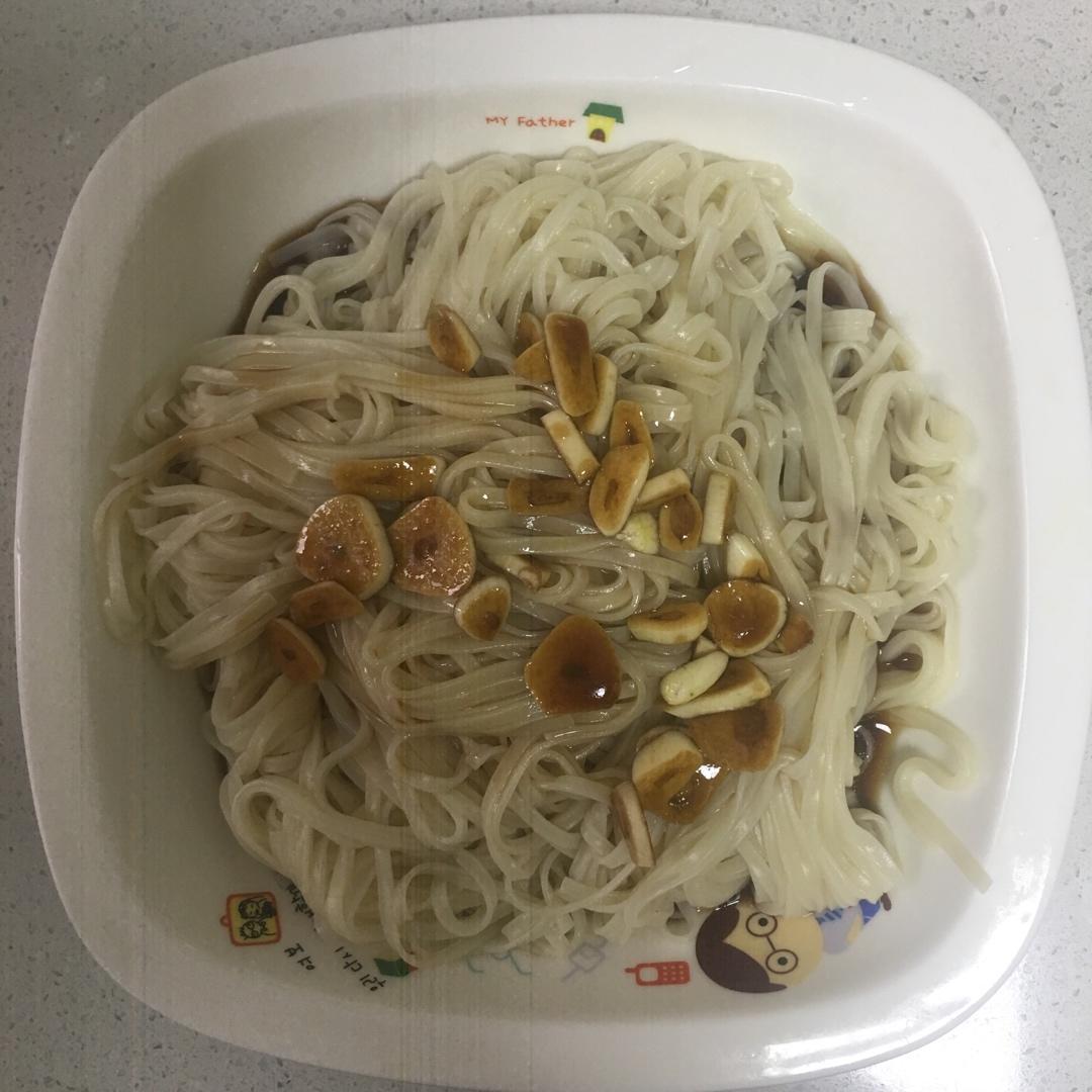 蒜面条
