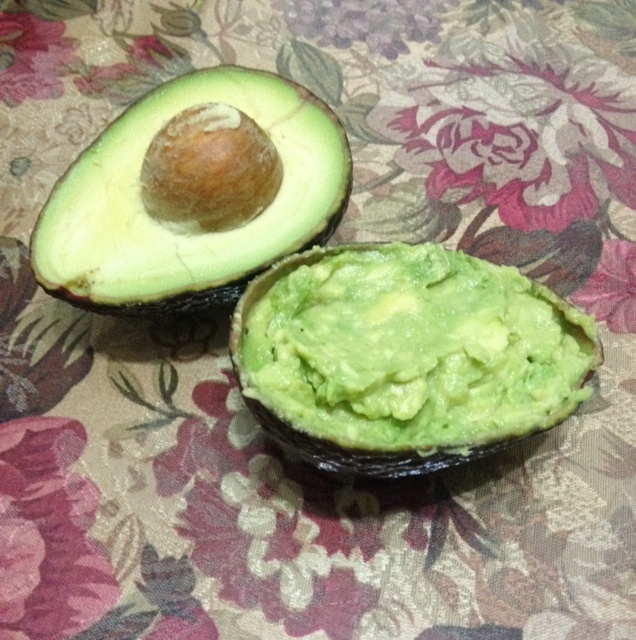 白糖拌牛油果（牛油果冰淇淋）