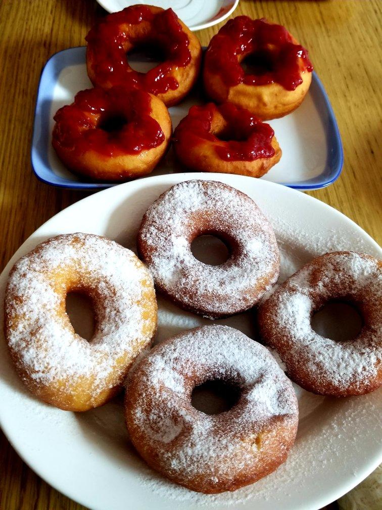 不用揉面版甜甜圈