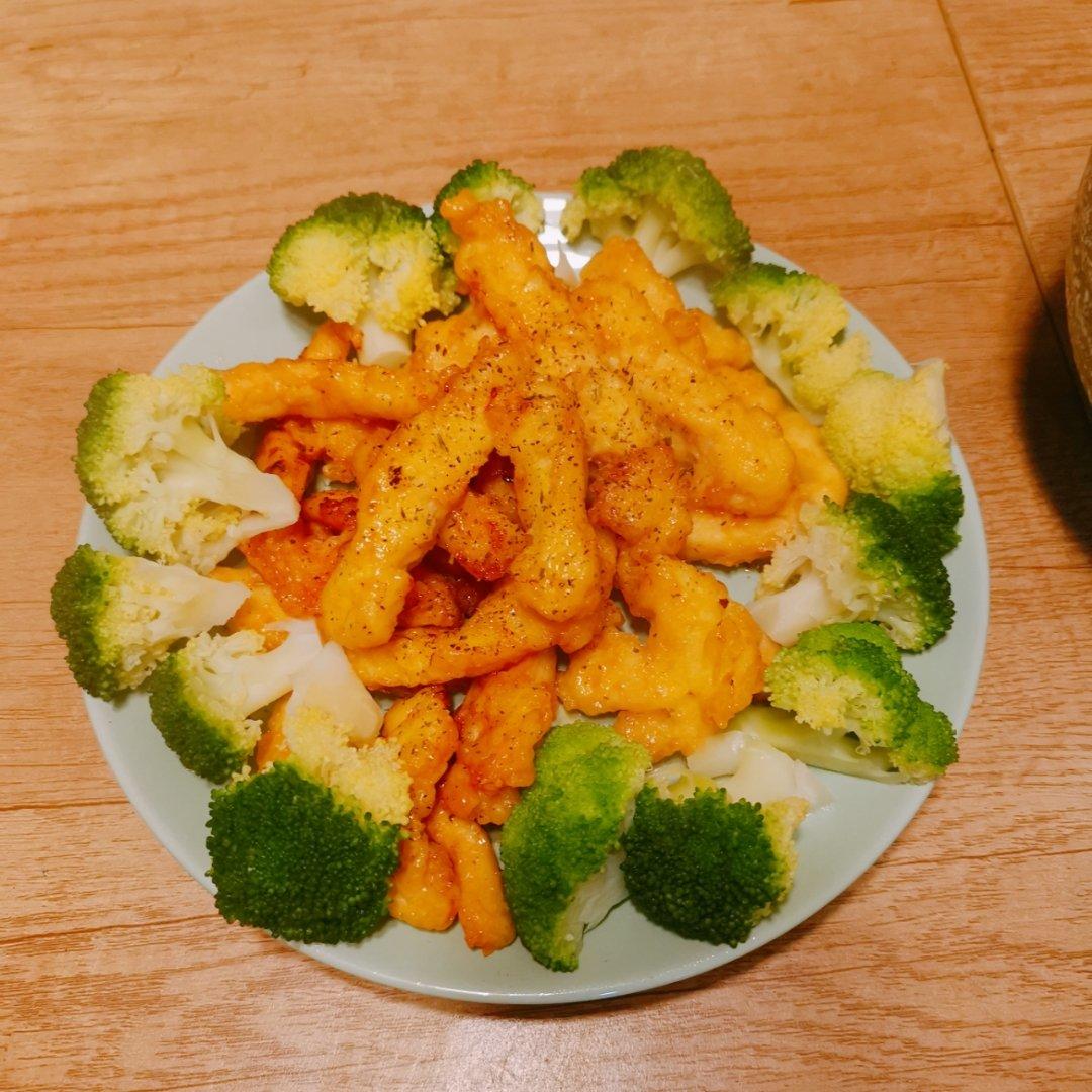 酸甜可口的糖醋里脊(鸡胸肉版)