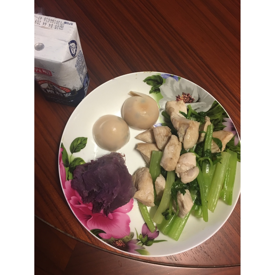 蒜香鸡胸肉（健身餐）