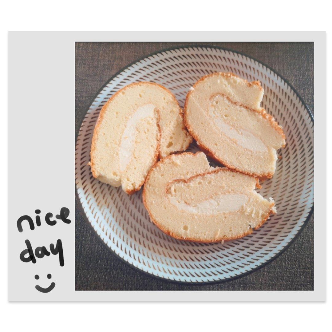 半个桔子卷（蜂蜜蛋糕体）