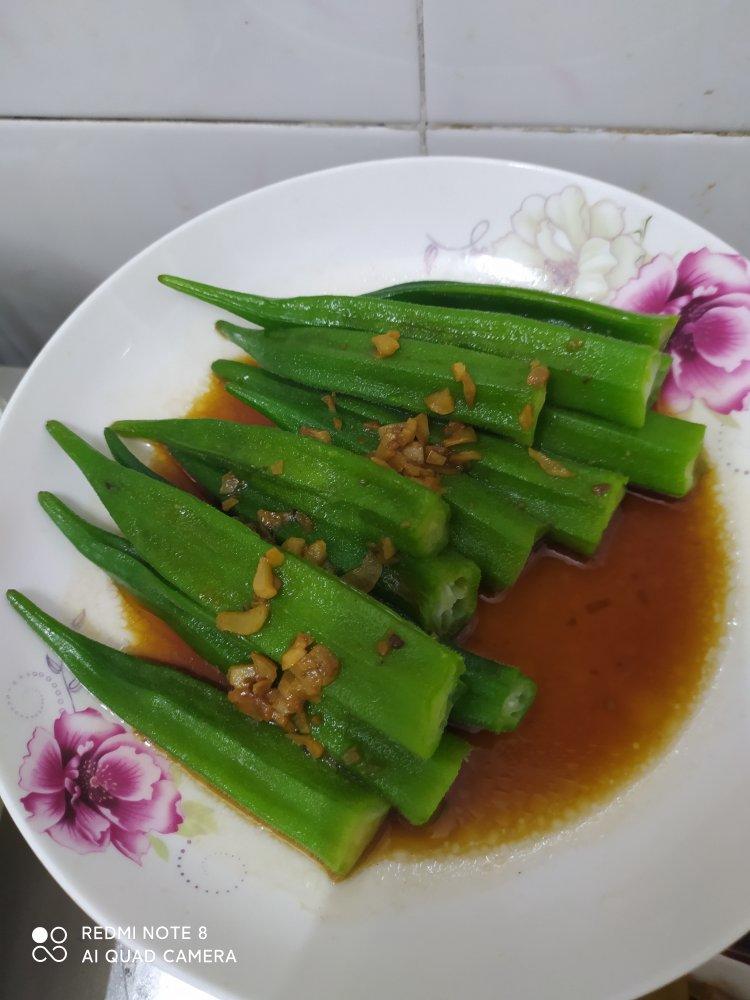 蒜蓉秋葵