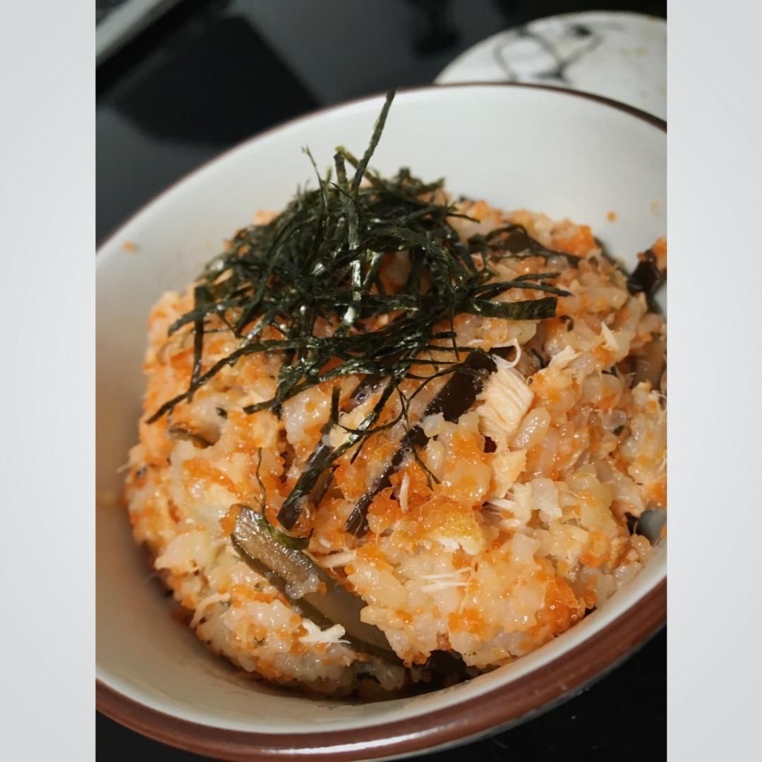 铁釜鲑鱼炊饭