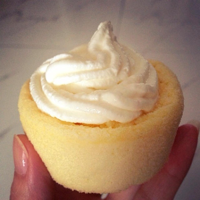 奶油戚风杯子蛋糕