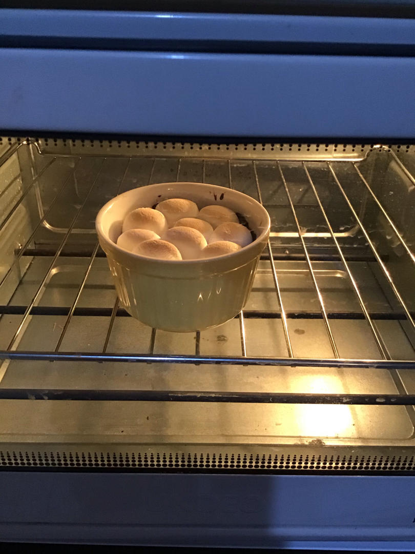 超简单版棉花糖巧克力