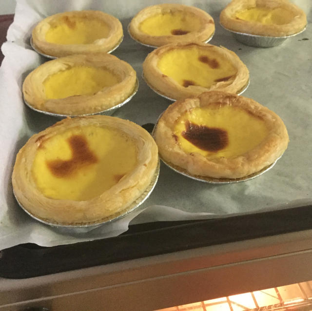 0负担无奶油蛋挞