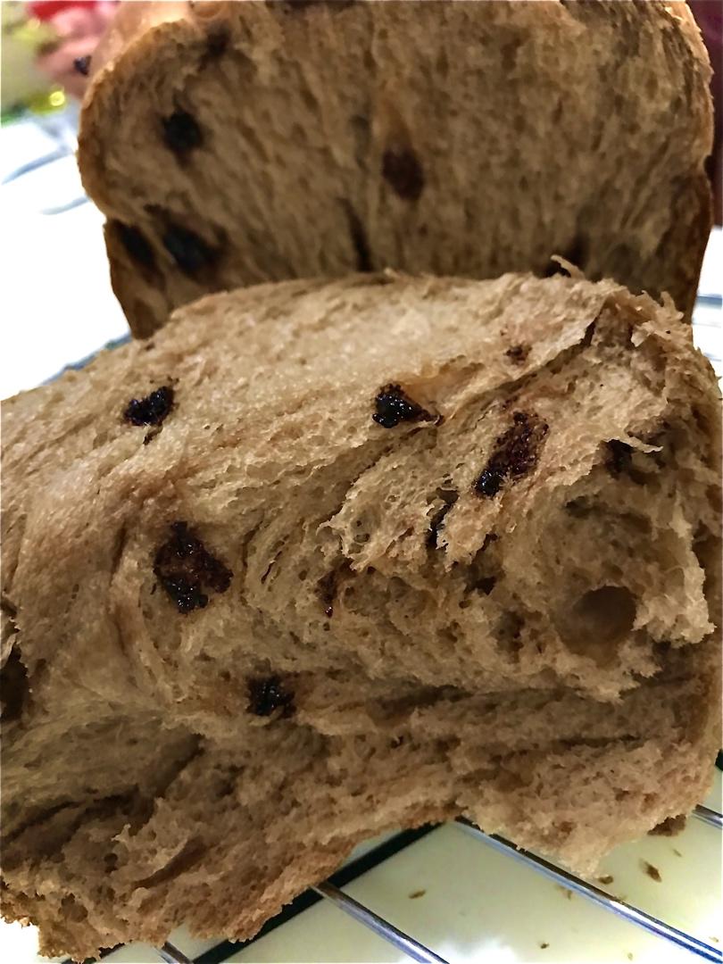 奶油巧克力吐司