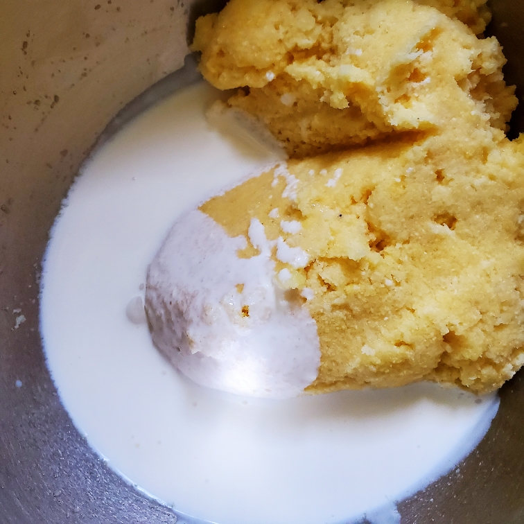 生酮椰蓉蛋糕（满满椰香味）超级简单的做法 步骤3