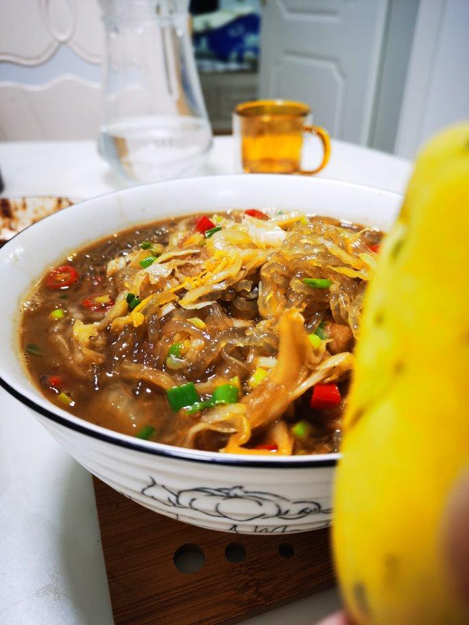 【猪肉炖粉条】猪肉粉条大白菜，家家烧人人爱！