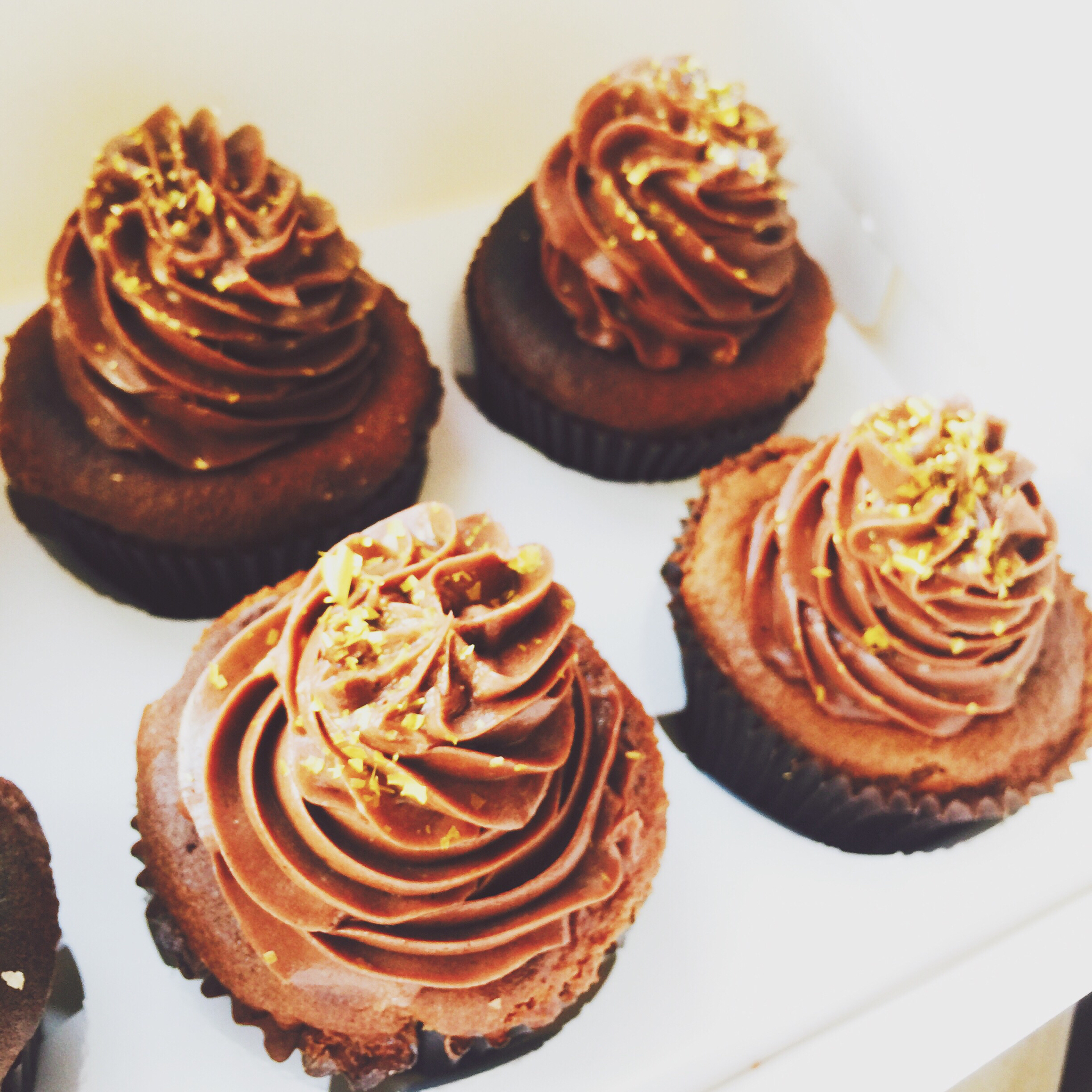 乳酪可可风味杯子蛋糕