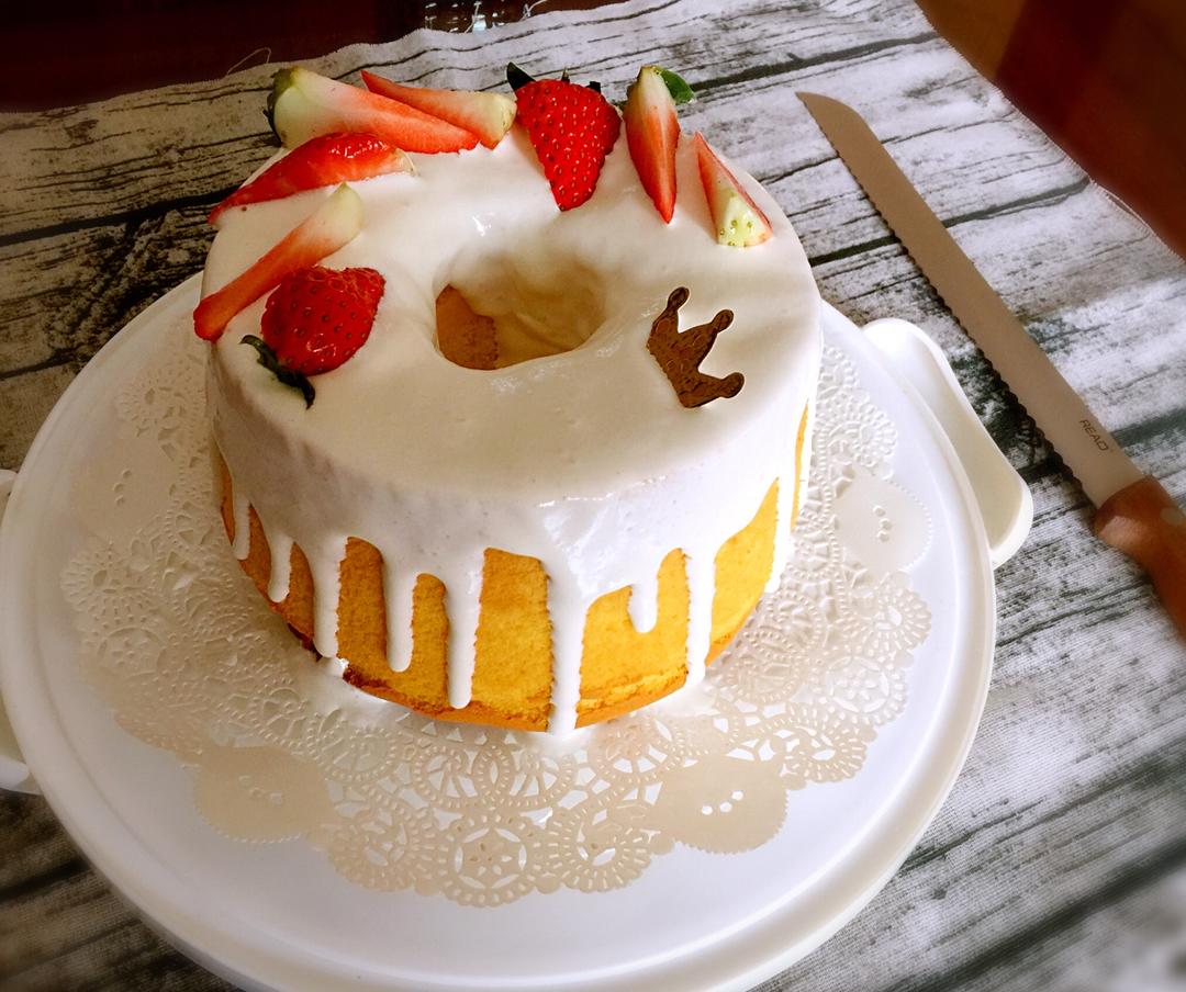 清风微舞sw做的详解3款经典中空戚风蛋糕和装饰