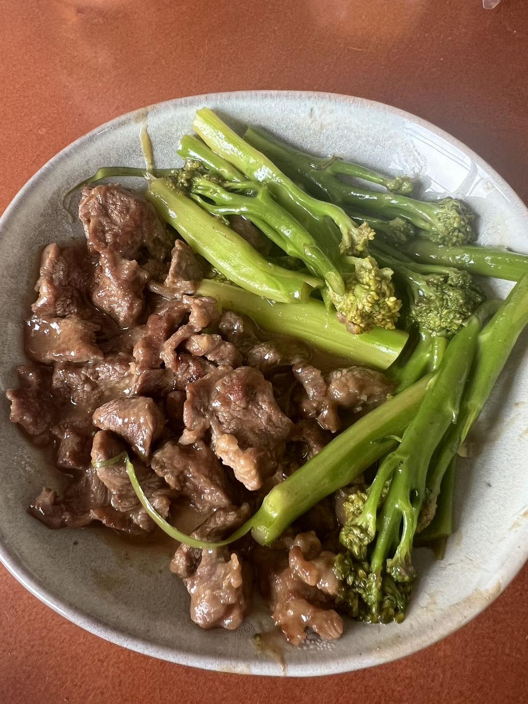 牛肉炒西兰花🥦