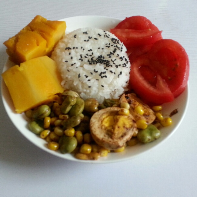 一个人的营养午餐