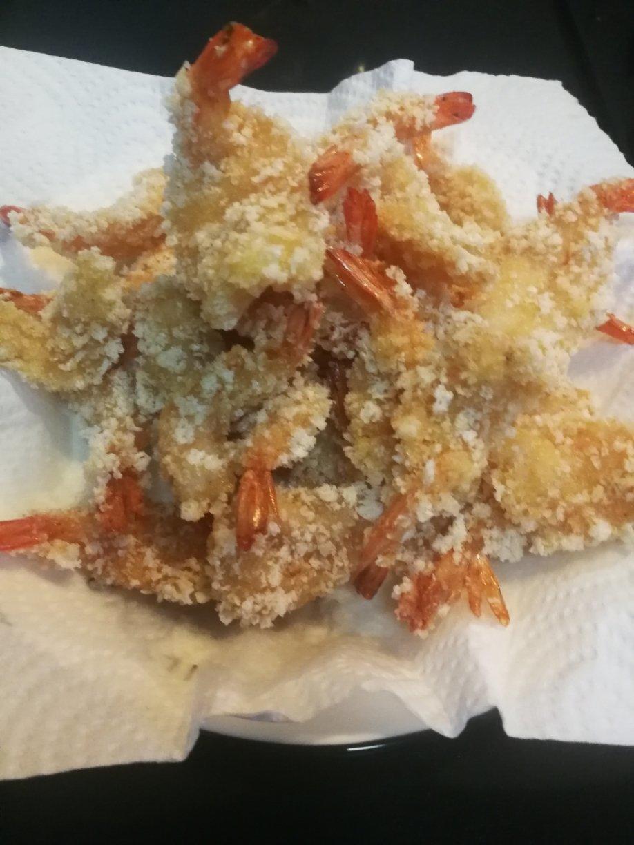 面包糠炸虾
