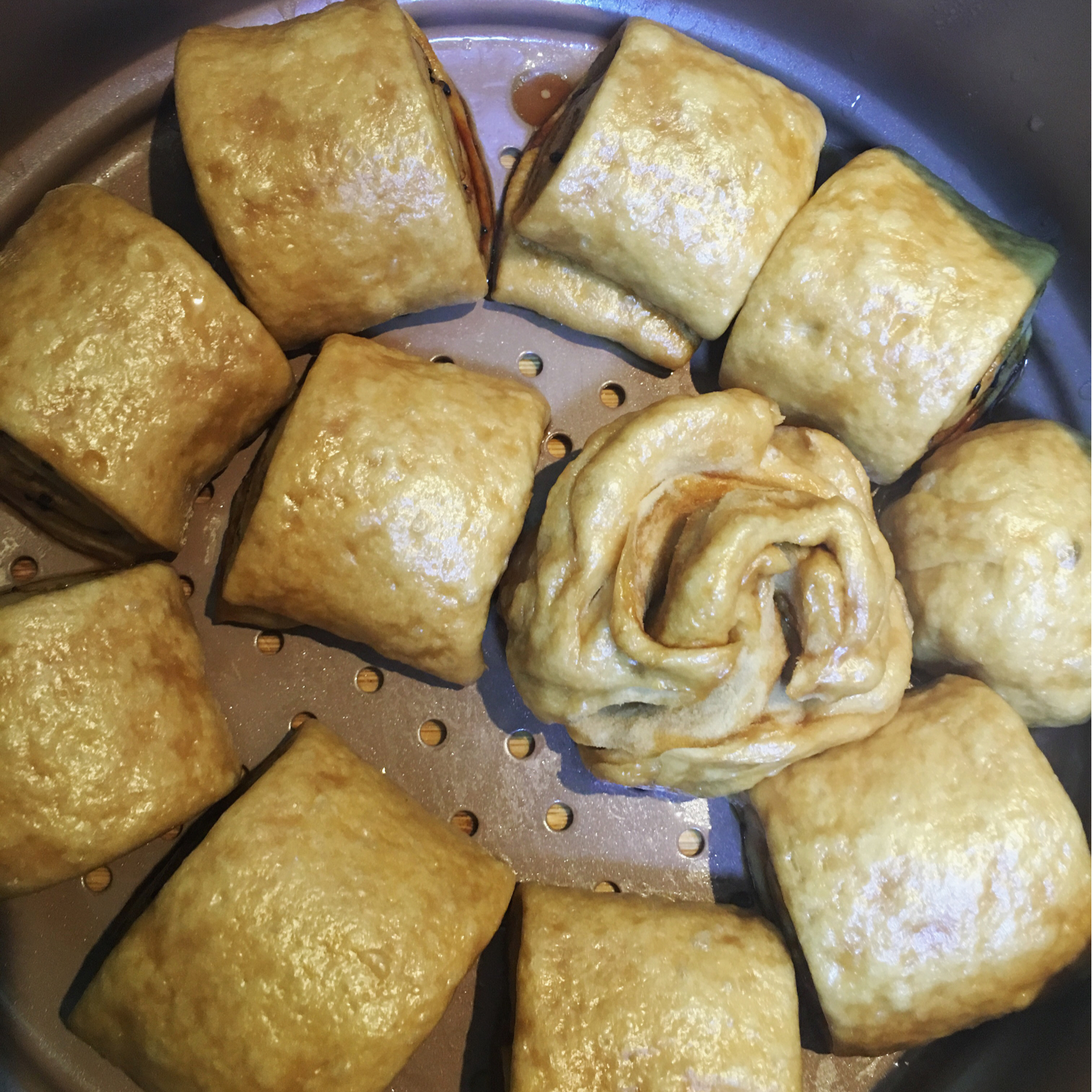 奶香红糖馒头