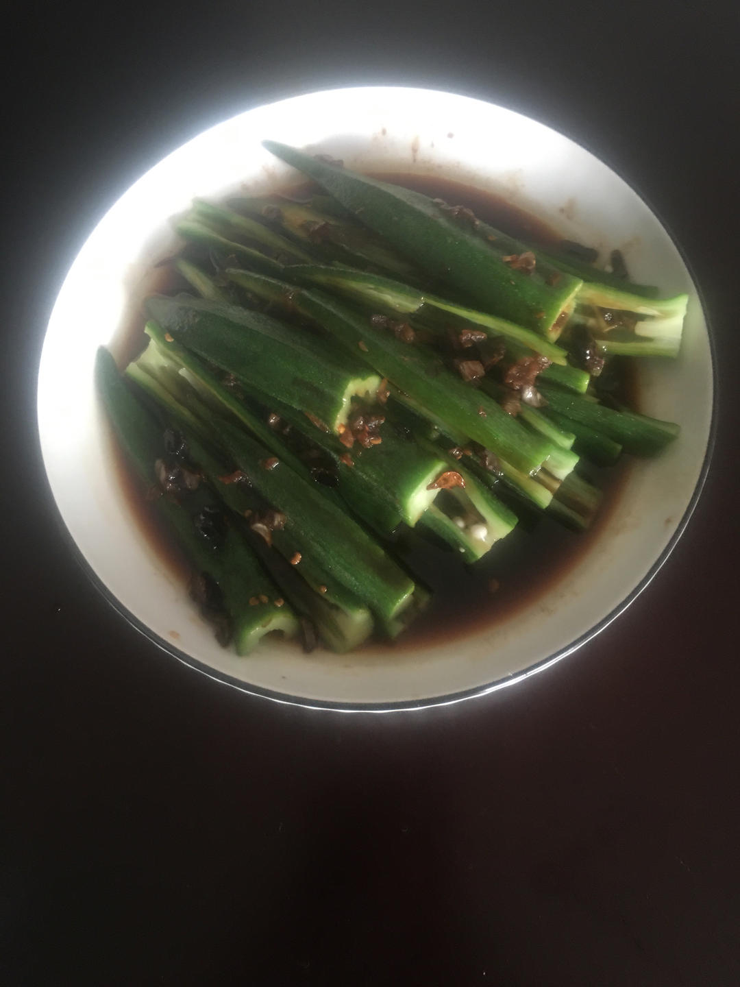 凉拌秋葵