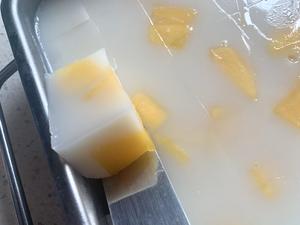 解暑芒果牛奶布丁 冰凉小果冻的做法 步骤6