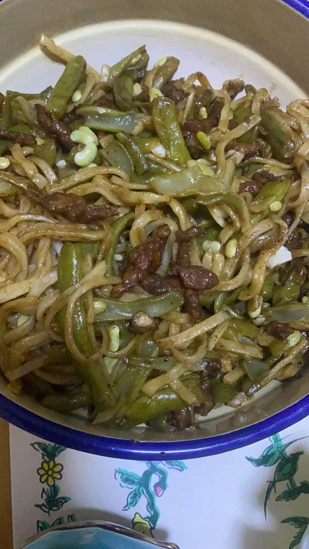 豆角焖面