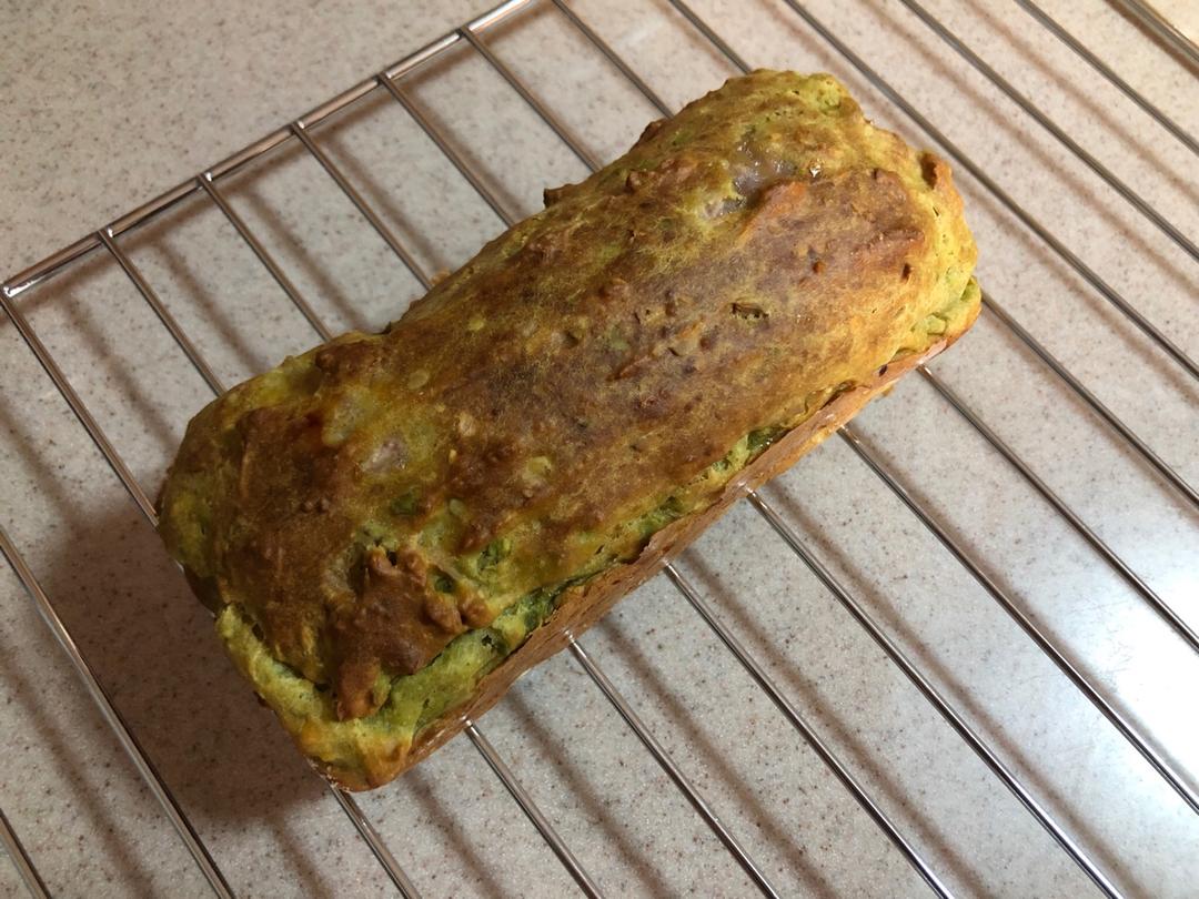 红豆香芋快手面包丨健康·烘焙