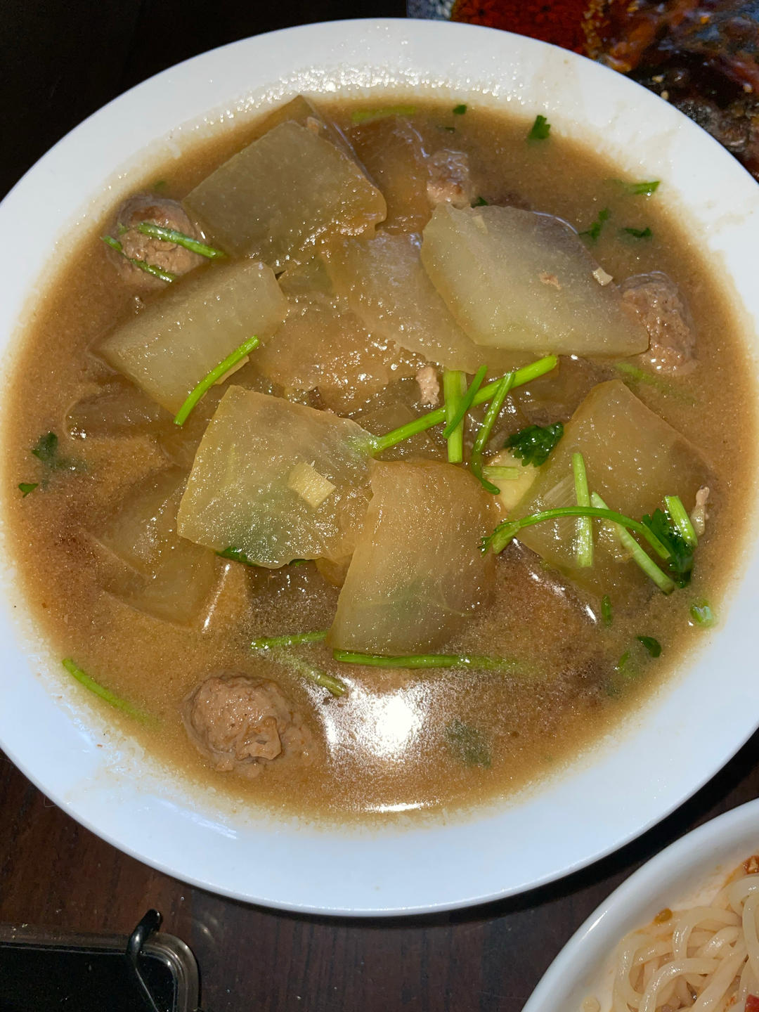 夏天不可错过的家常味--冬瓜丸子汤