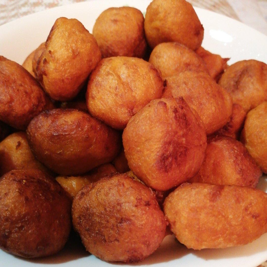 烤红薯 - 油炸红薯丸子