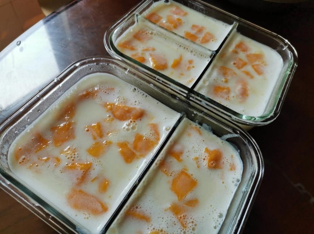 9块9自制‖2大碗芒果布丁