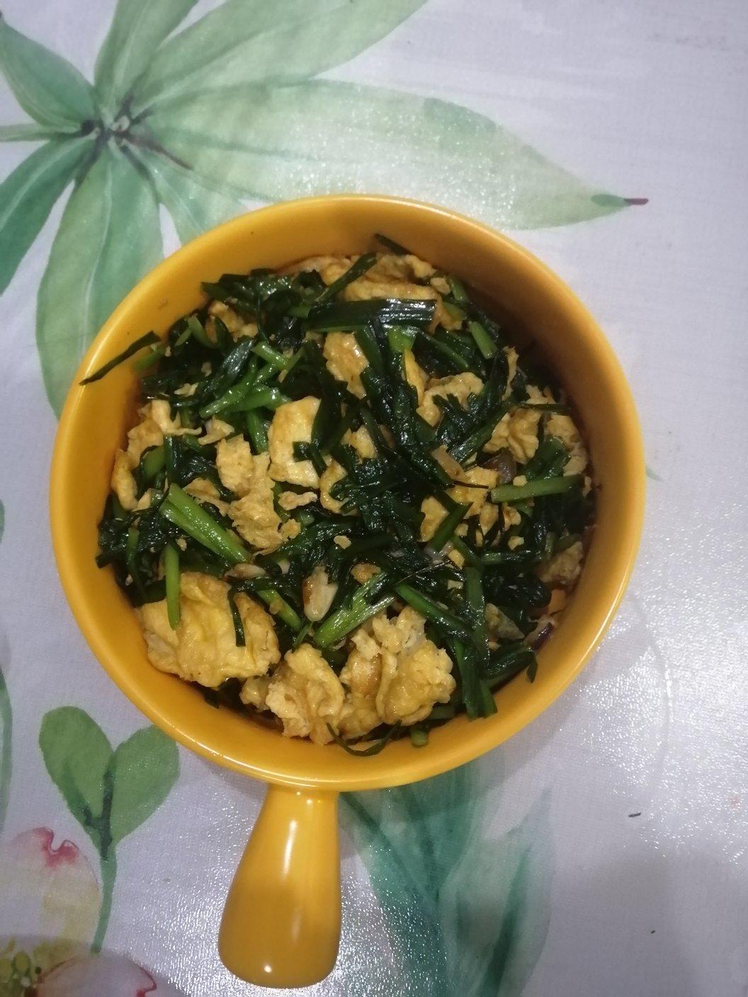 韭菜炒鸡蛋