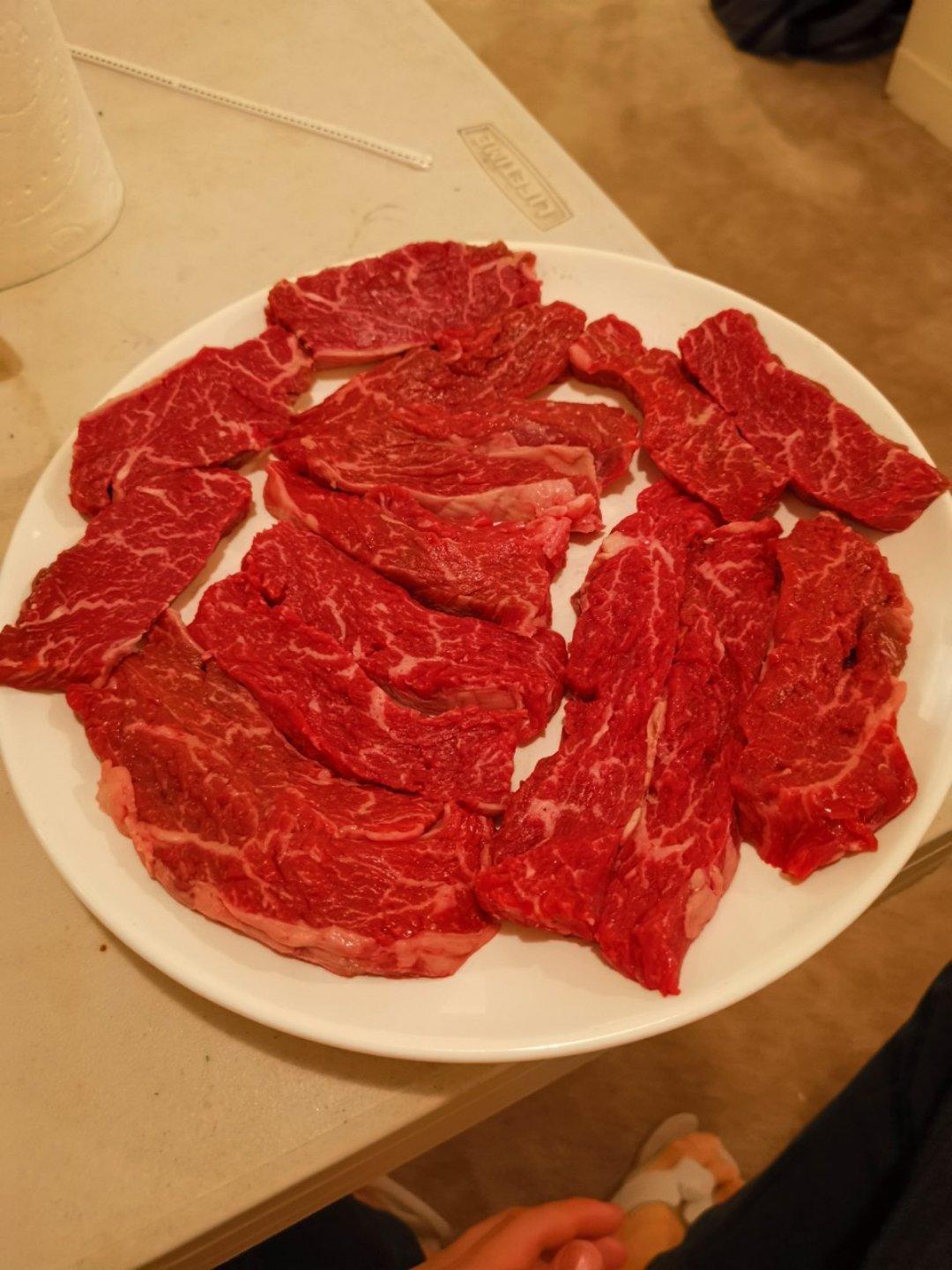 顶级牛排