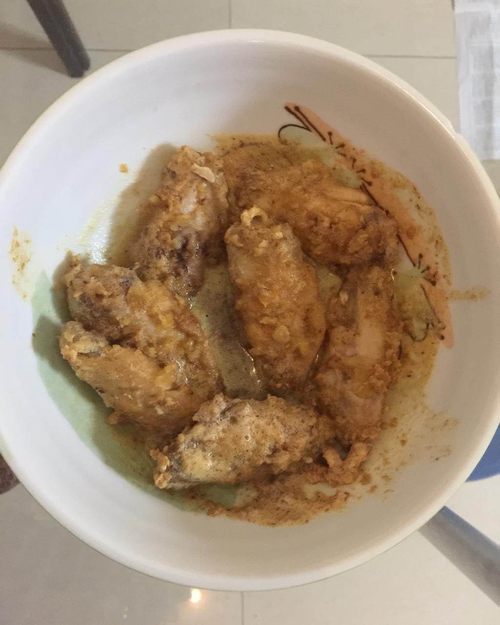 蛋黄焗鸡翅