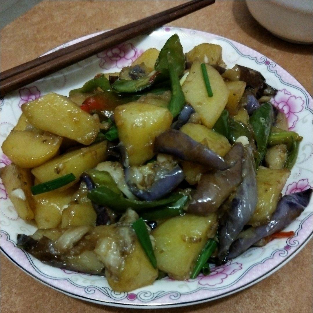 土豆烧茄子