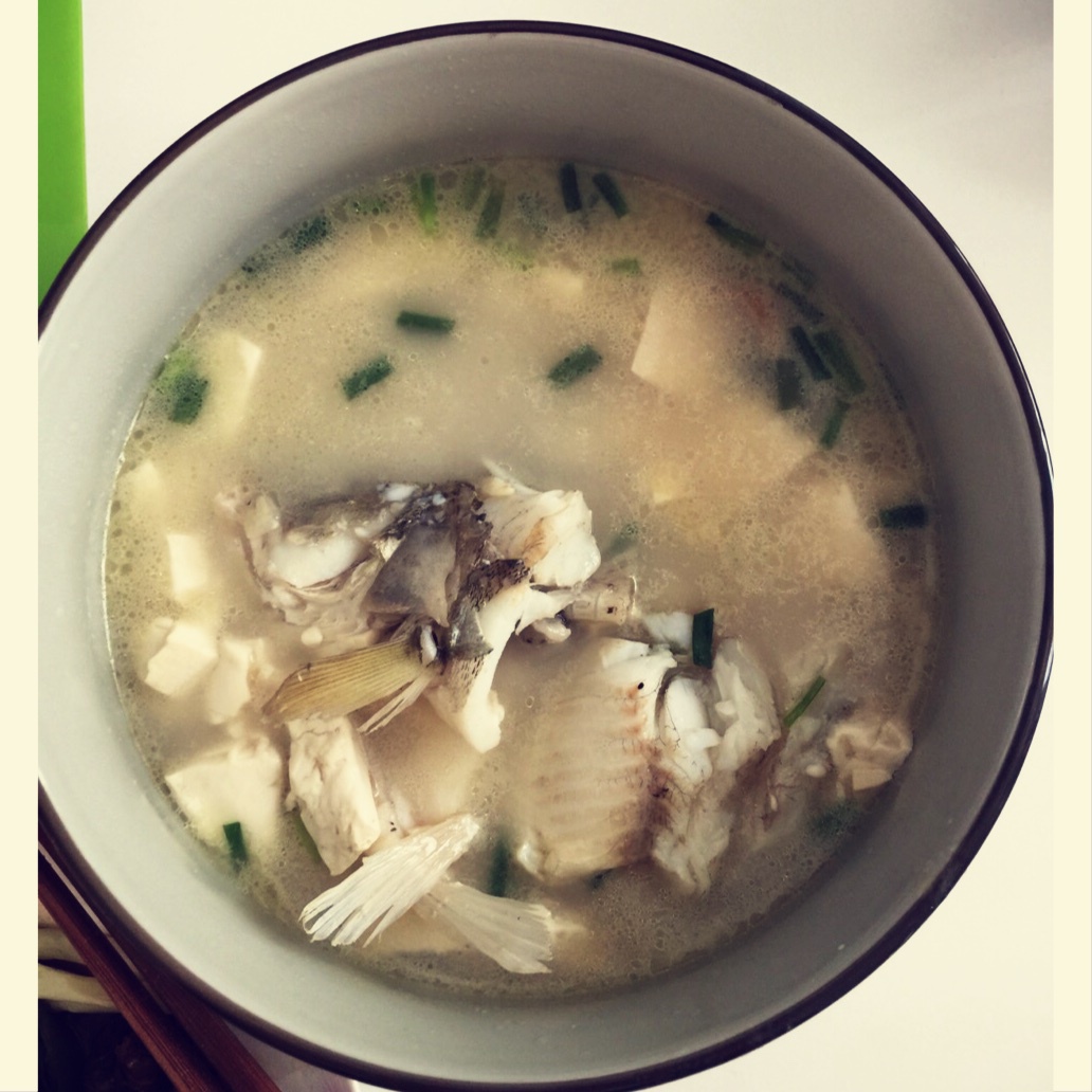 鲈鱼豆腐汤