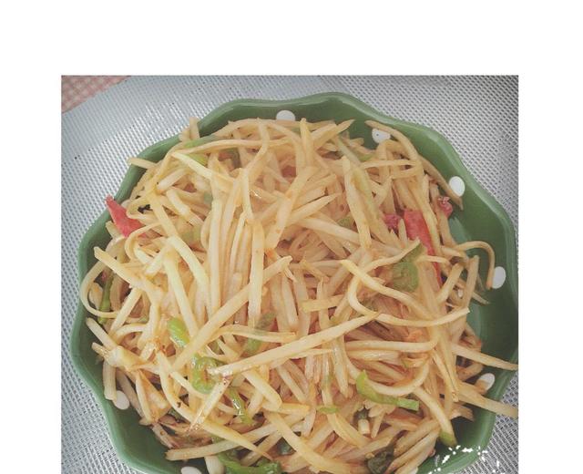 素炒完美土豆丝的做法