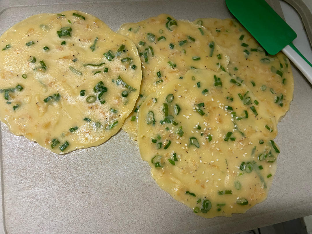 超软筋道的鸡蛋软饼