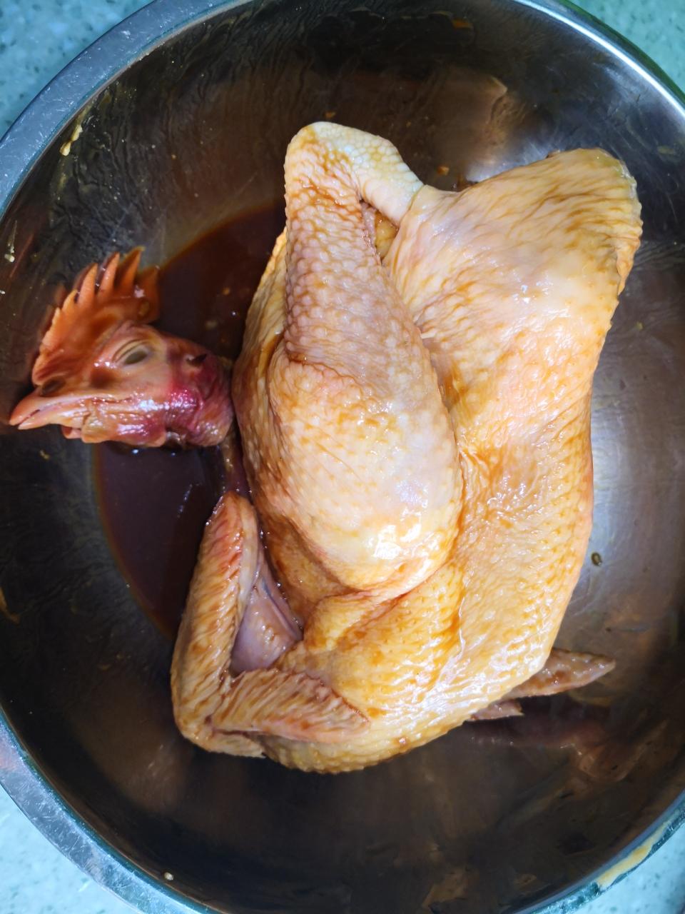 电饭锅酱油鸡的做法 步骤2