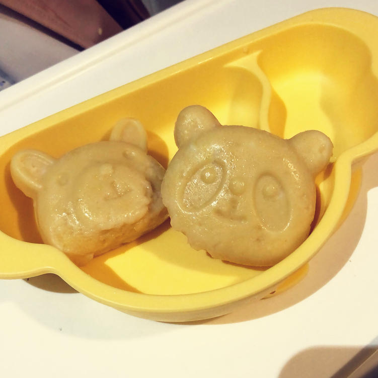 宝宝辅食：奶香玉米蒸糕（7m+）