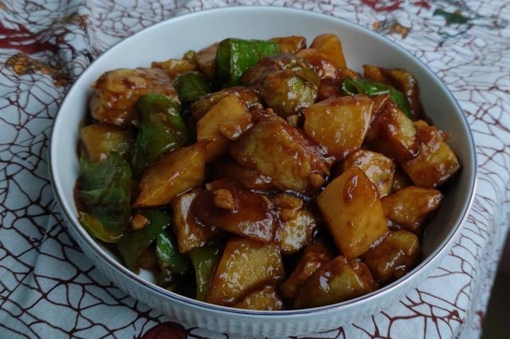 超级下饭的地三鲜